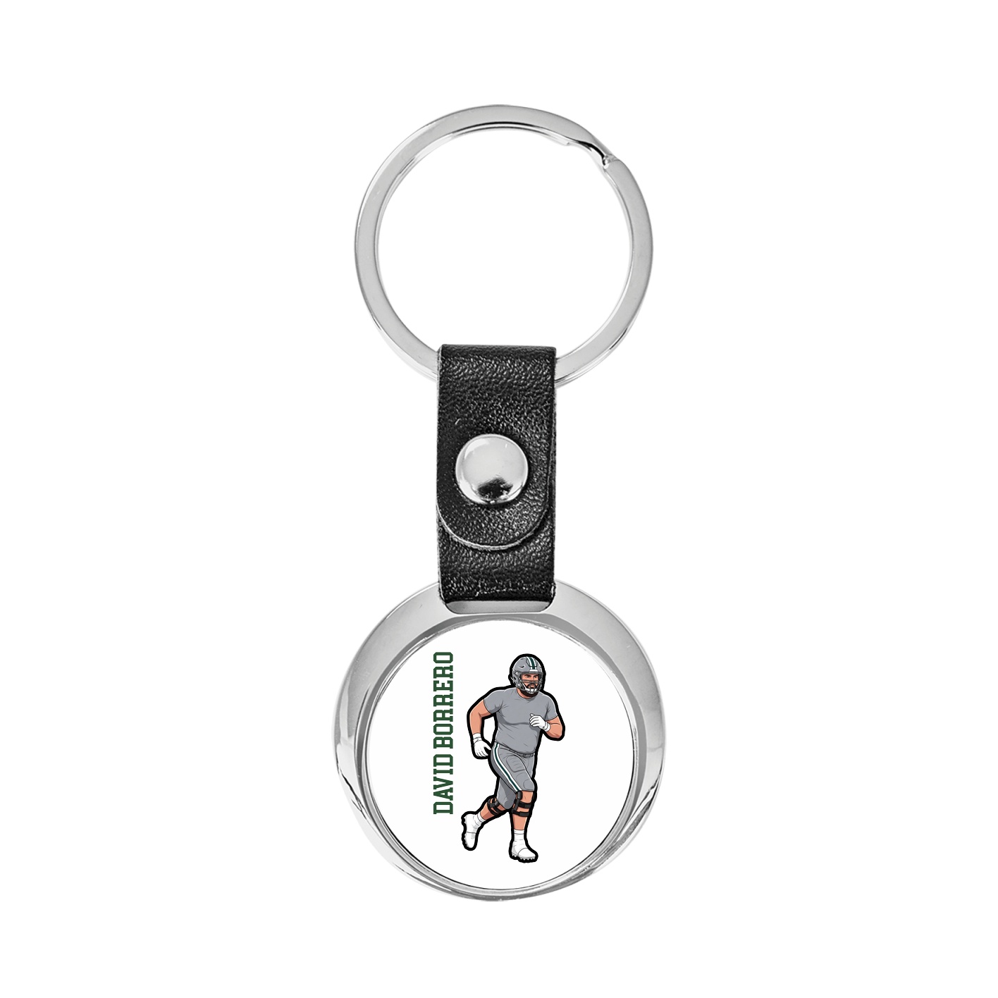 Key Chain — Name Vertical in Classic