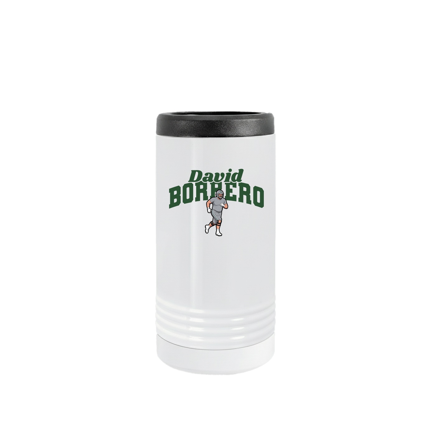 Slim Beverage Holder — Signature Arch in White