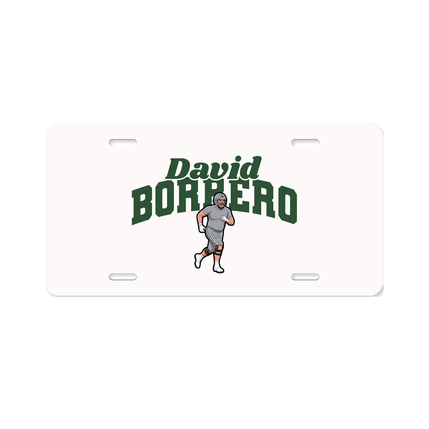 License Plate — Signature Arch in Classic
