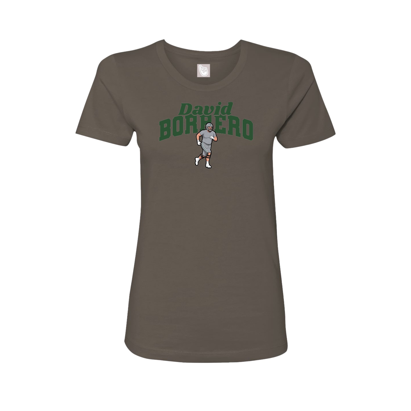 Womens Tee — Signature Arch in Grey