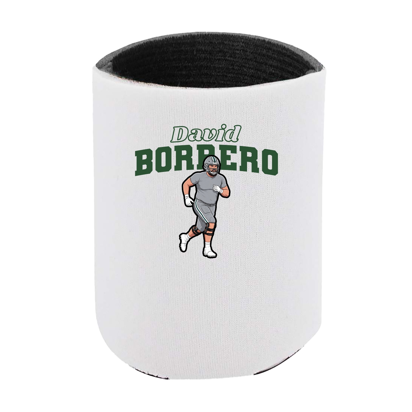 Can Holder — Name Arch in White
