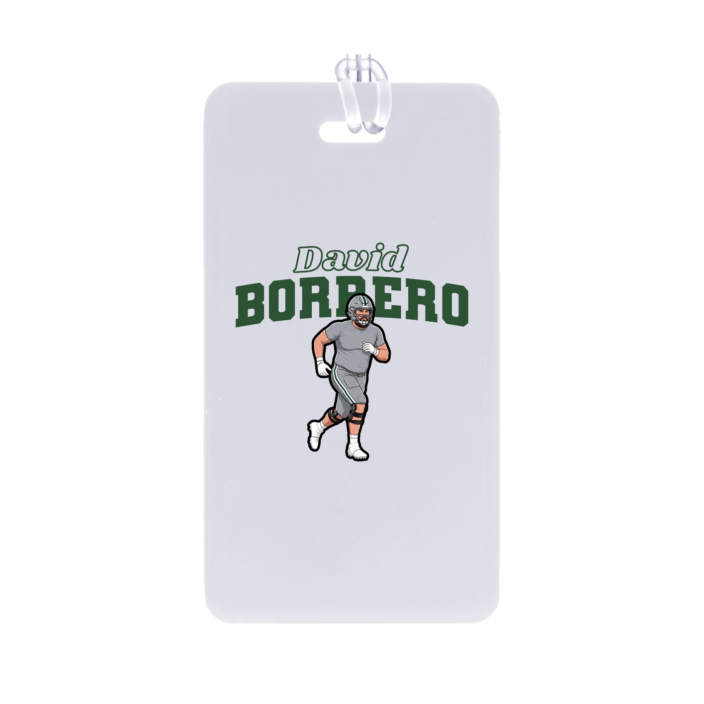 Bag Tag — Name Arch in Classic
