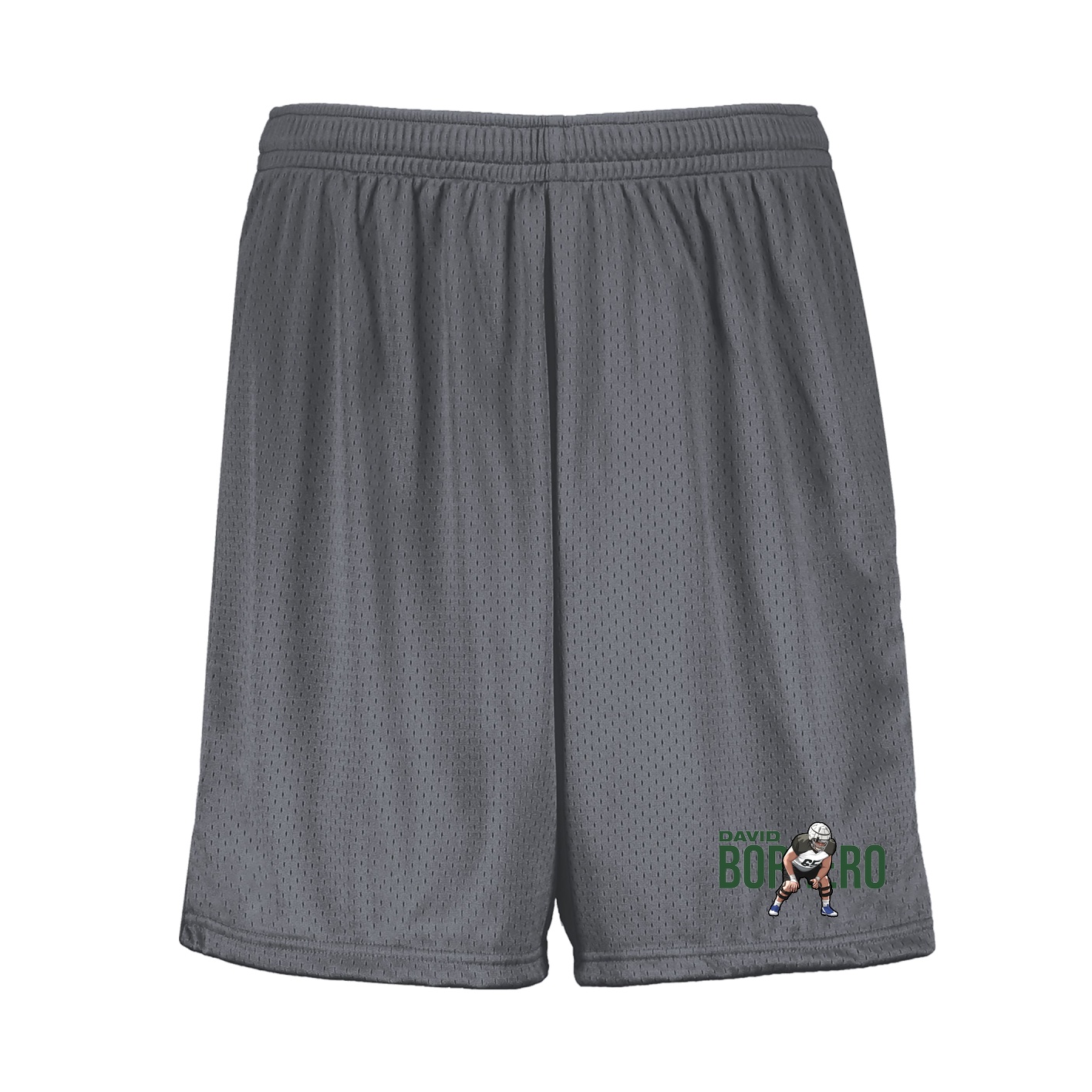 Shorts — Player Name in Grey