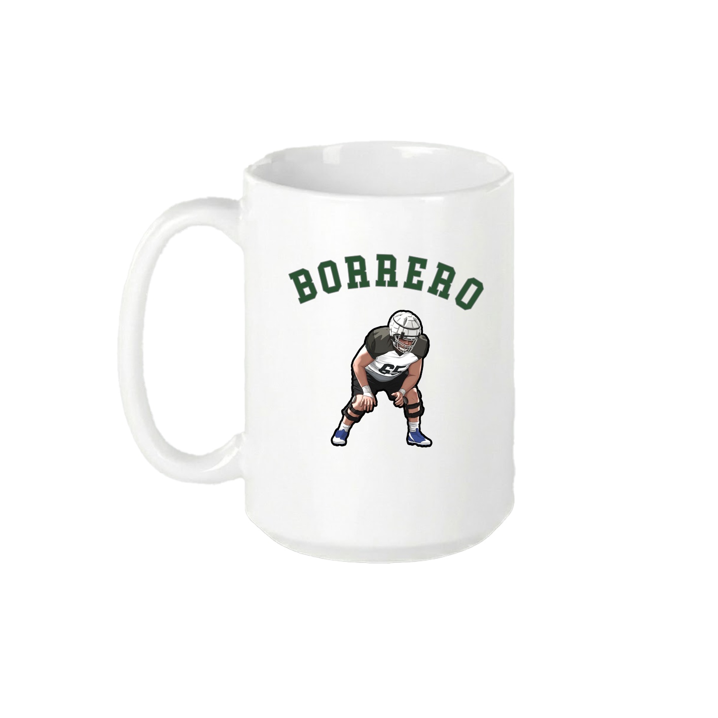 15oz Coffee Mug — Shirsey Arch in White
