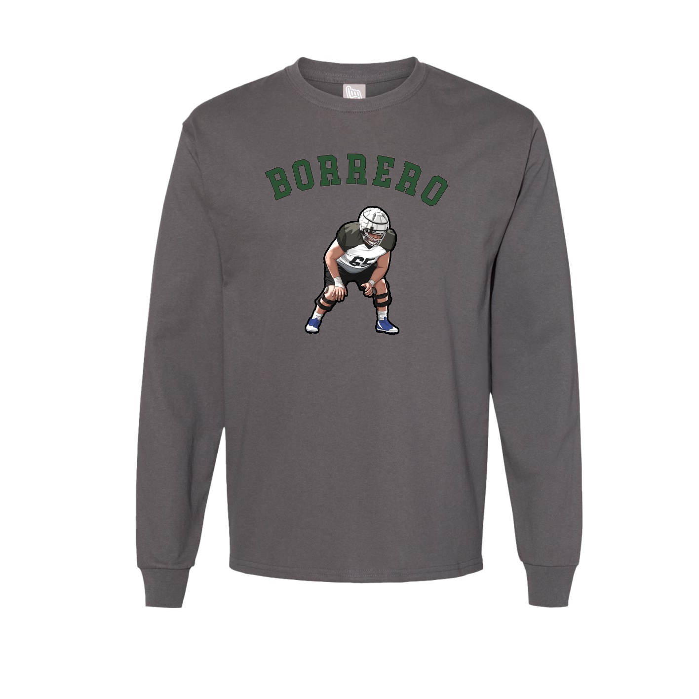 Long Sleeve Tee — Shirsey Arch in Grey