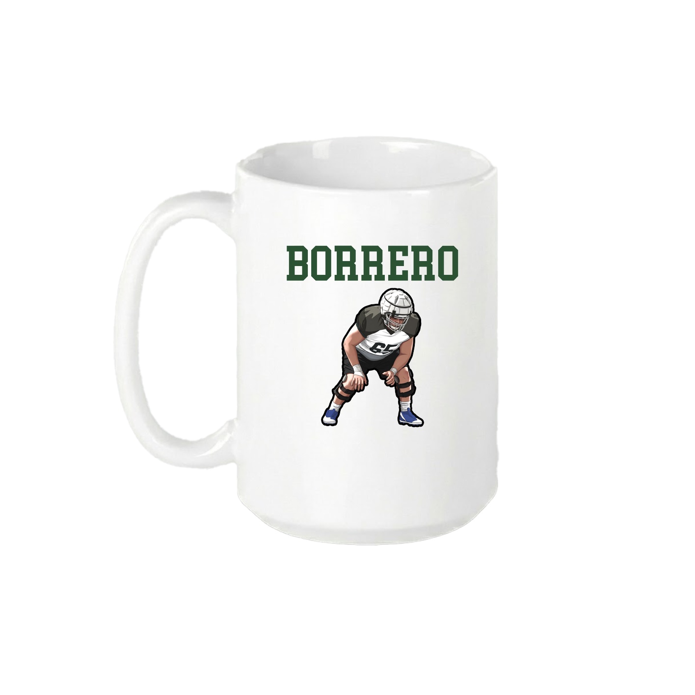 15oz Coffee Mug — Shirsey in White