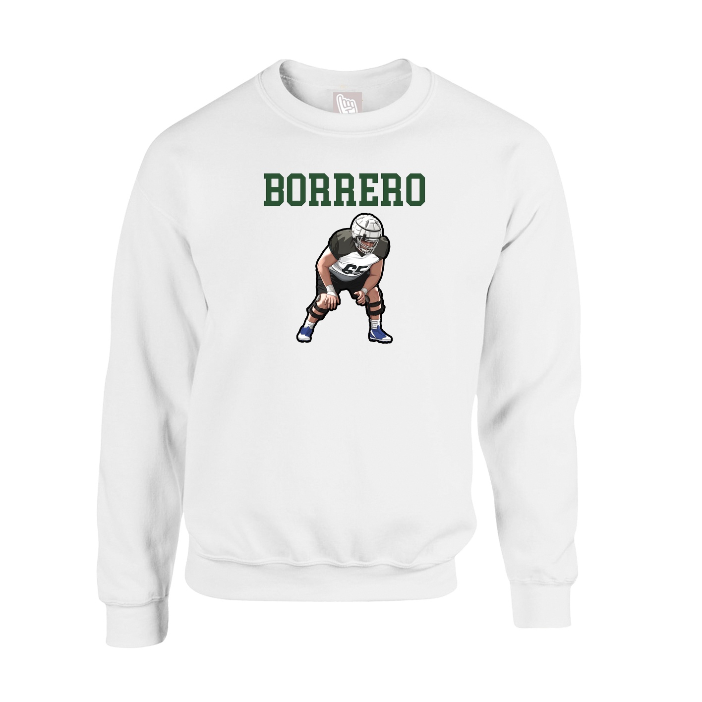Fleece Crew — Shirsey in White