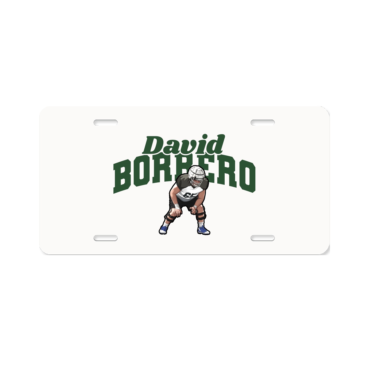 License Plate — Signature Arch in Classic