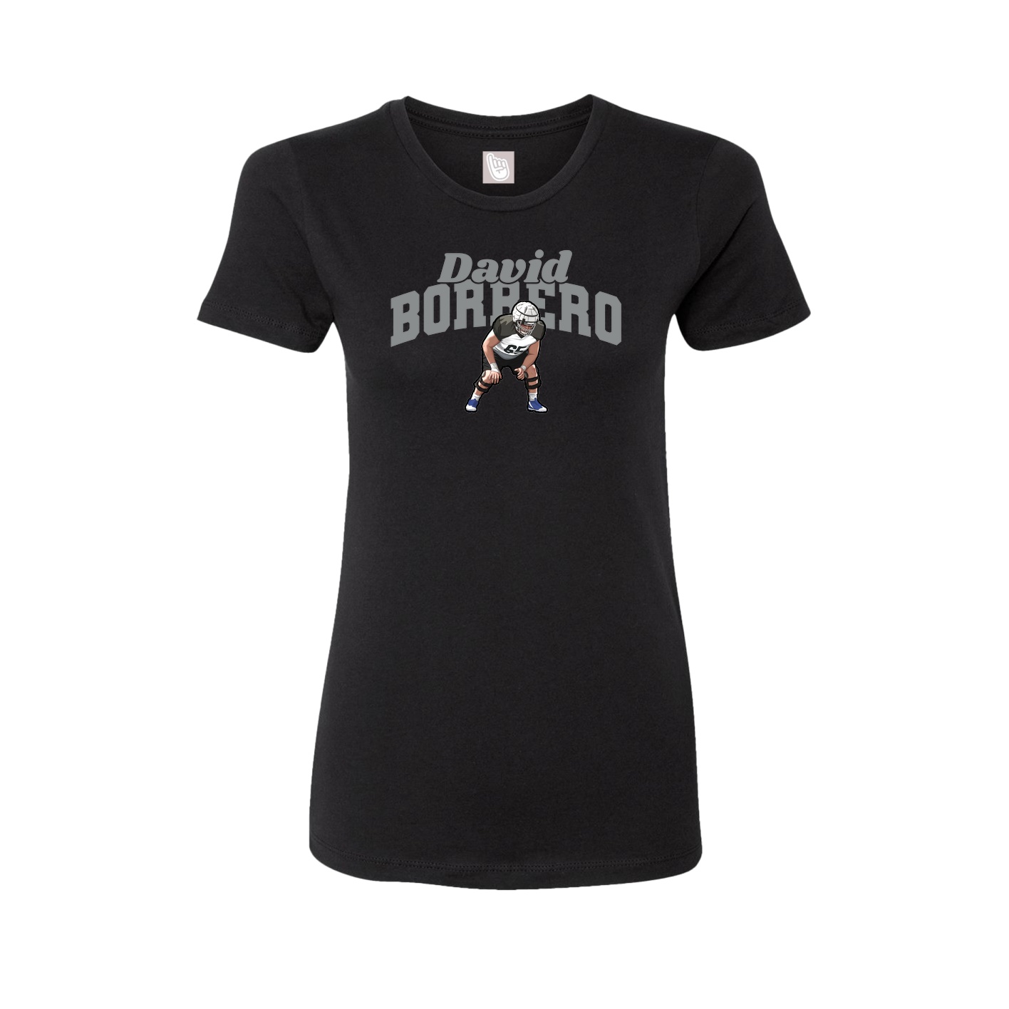 Womens Tee — Signature Arch in Black
