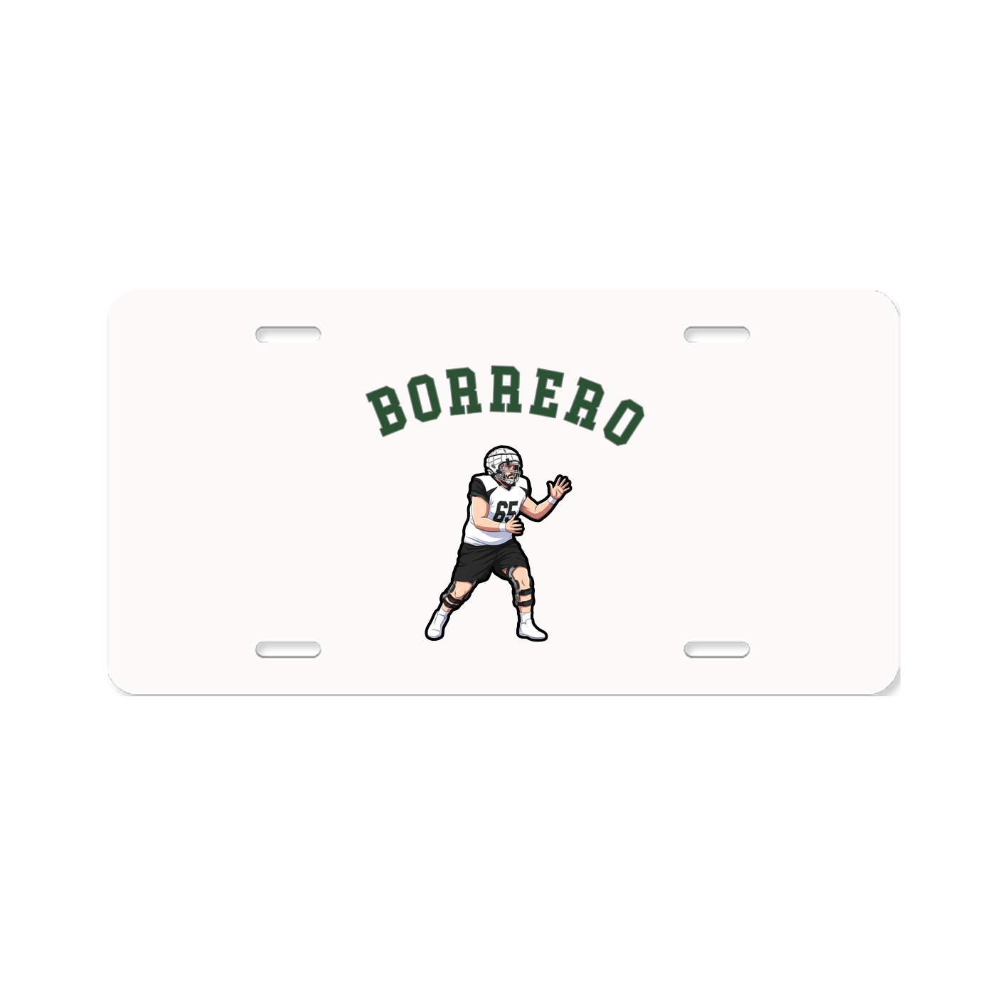 License Plate — Shirsey Arch in Classic