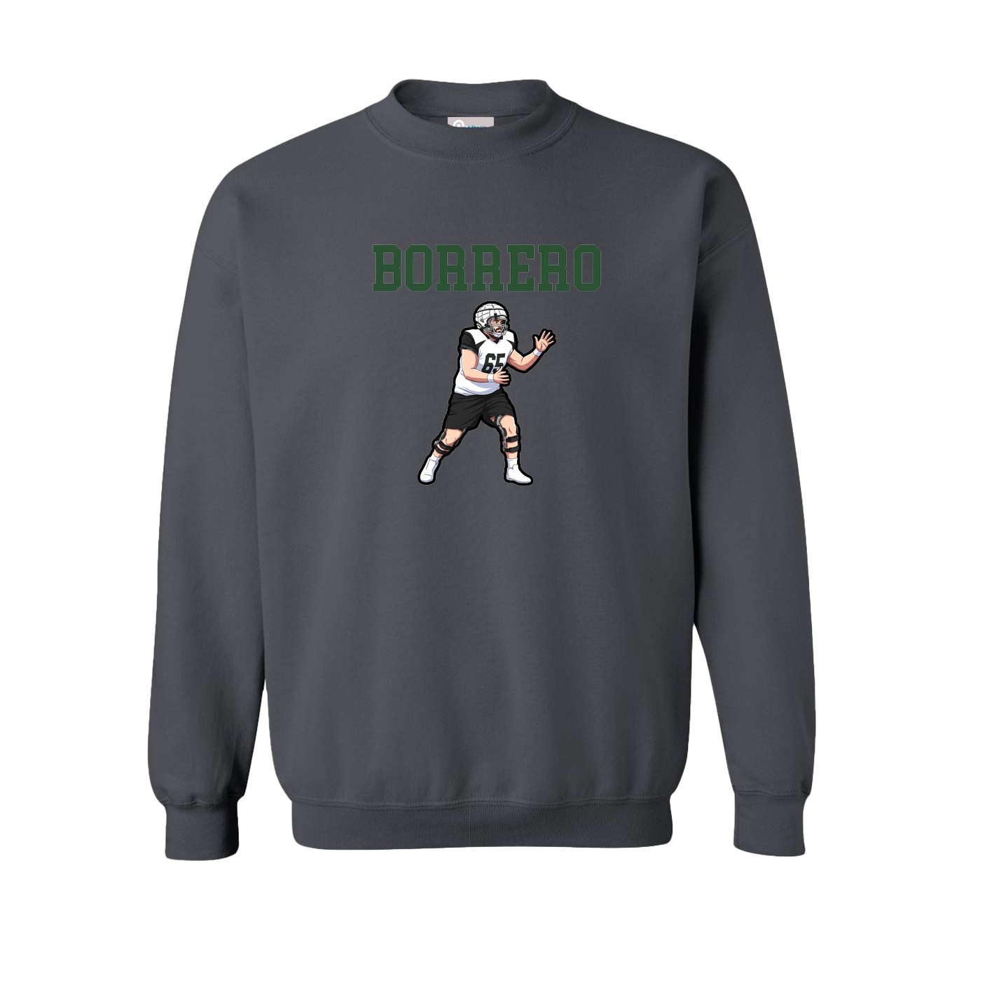 Fleece Crew — Shirsey in Grey