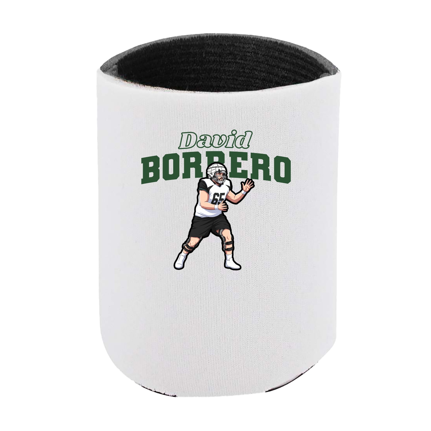 Can Holder — Name Arch in White