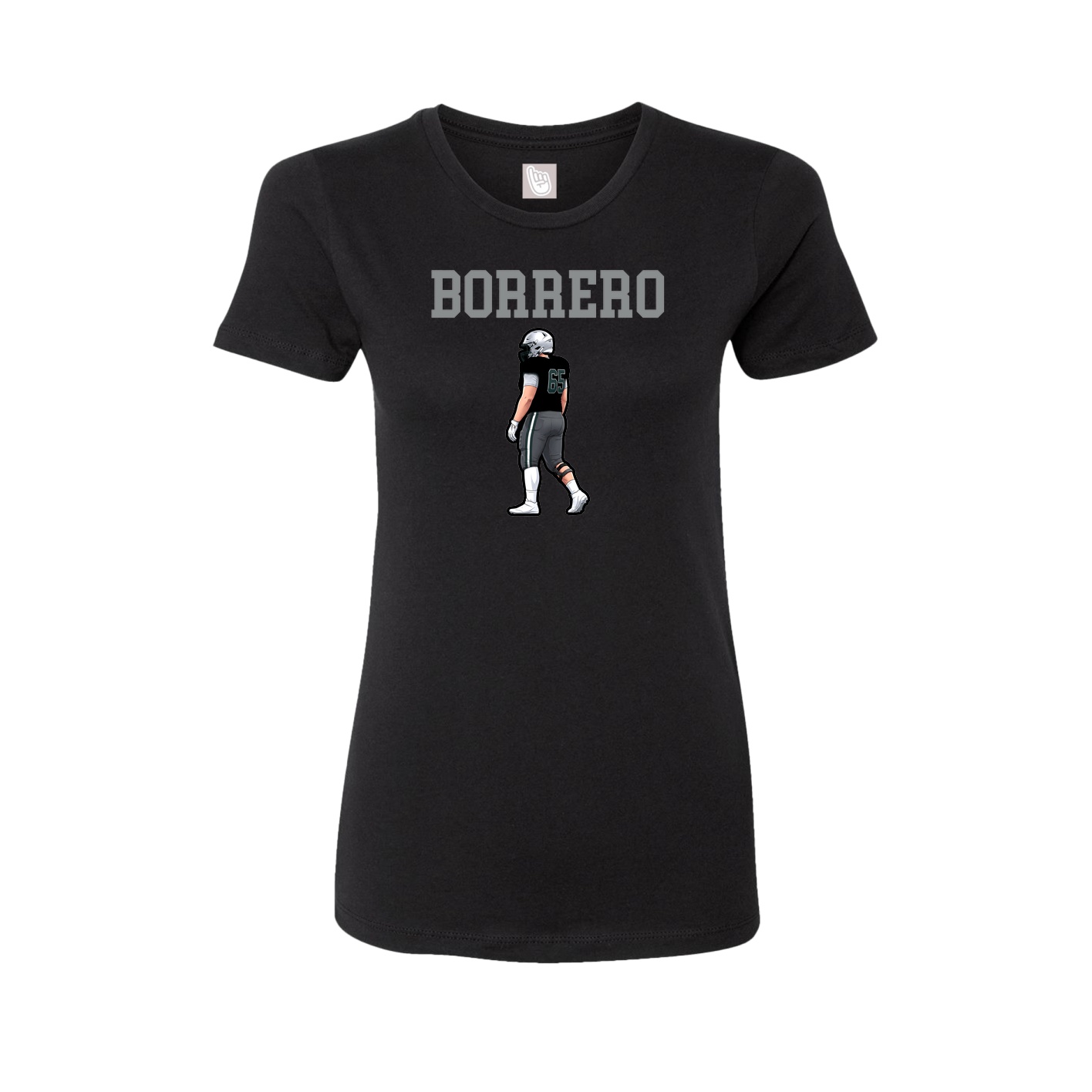 Fitted Women's Tee — Shirsey in Black