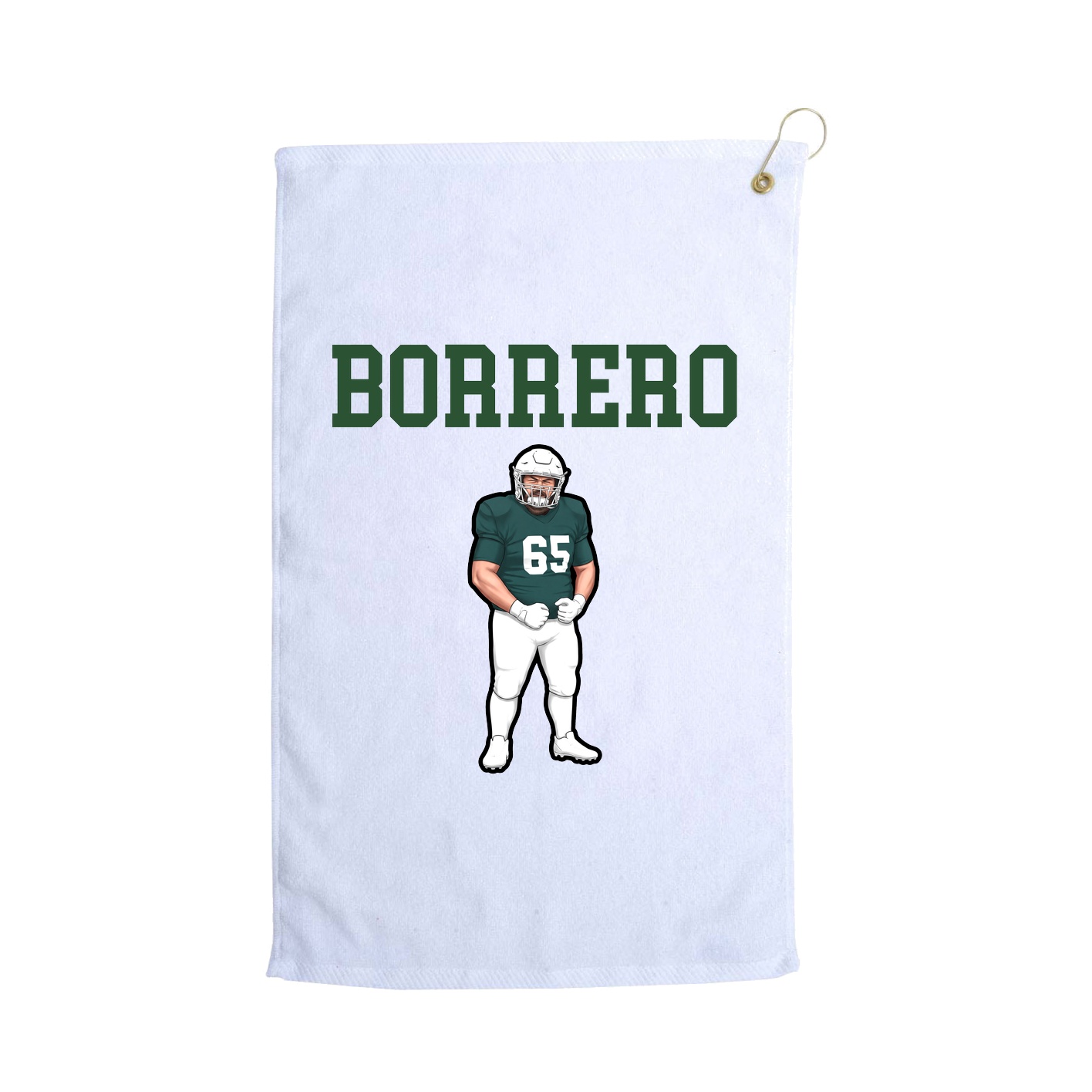 Golf Towel — Shirsey in White