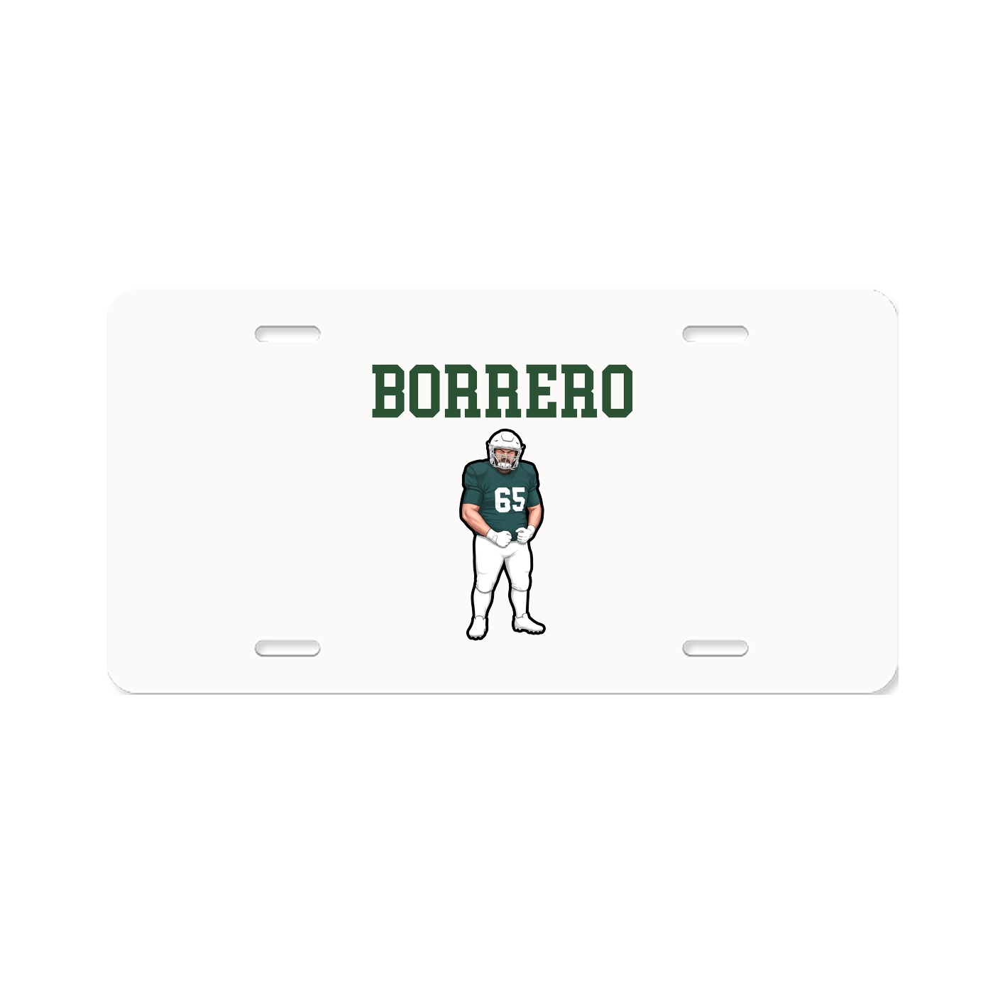 License Plate — Shirsey in Classic