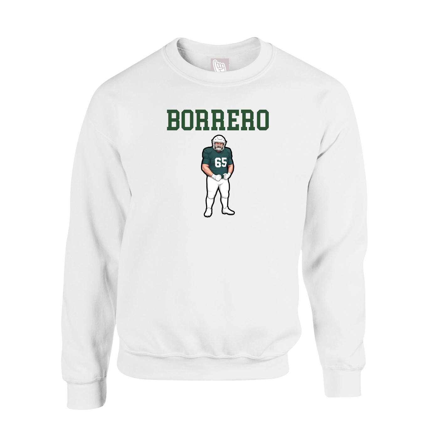 Fleece Crew — Shirsey in White
