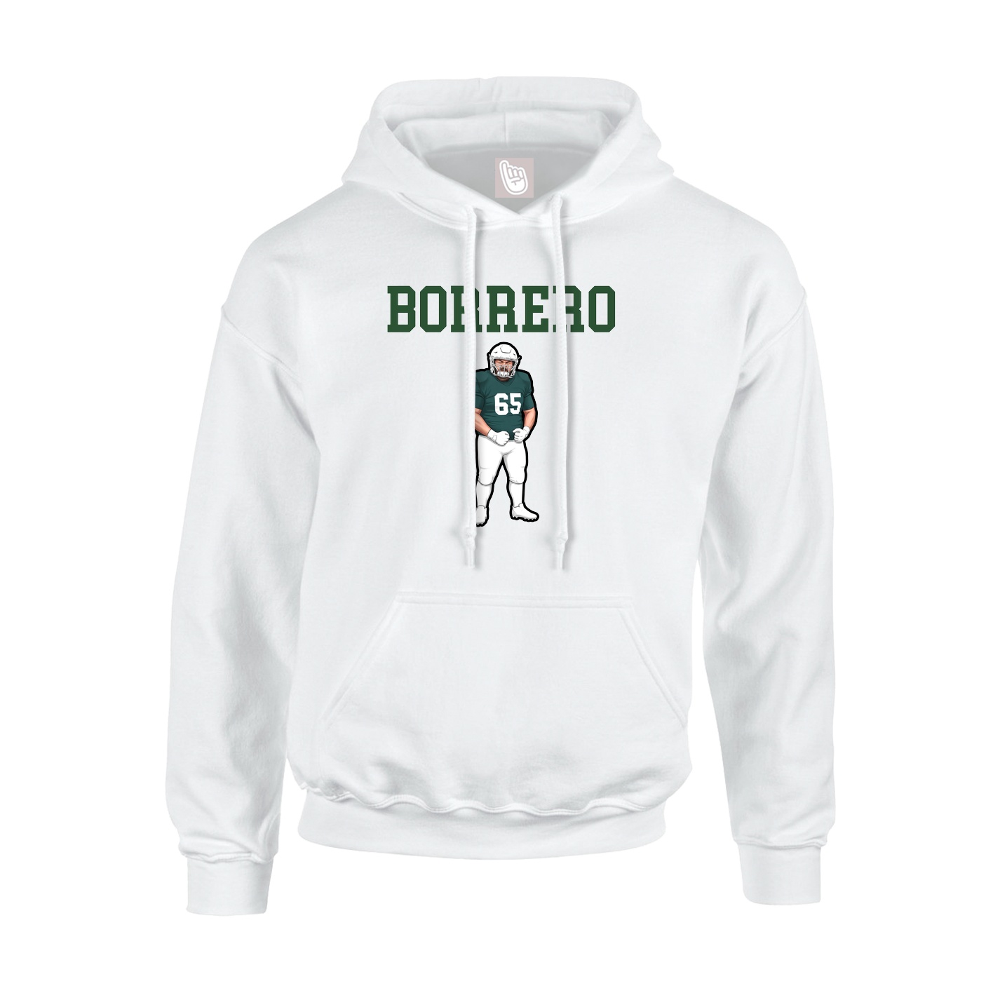 Youth Hoodie — Shirsey in White