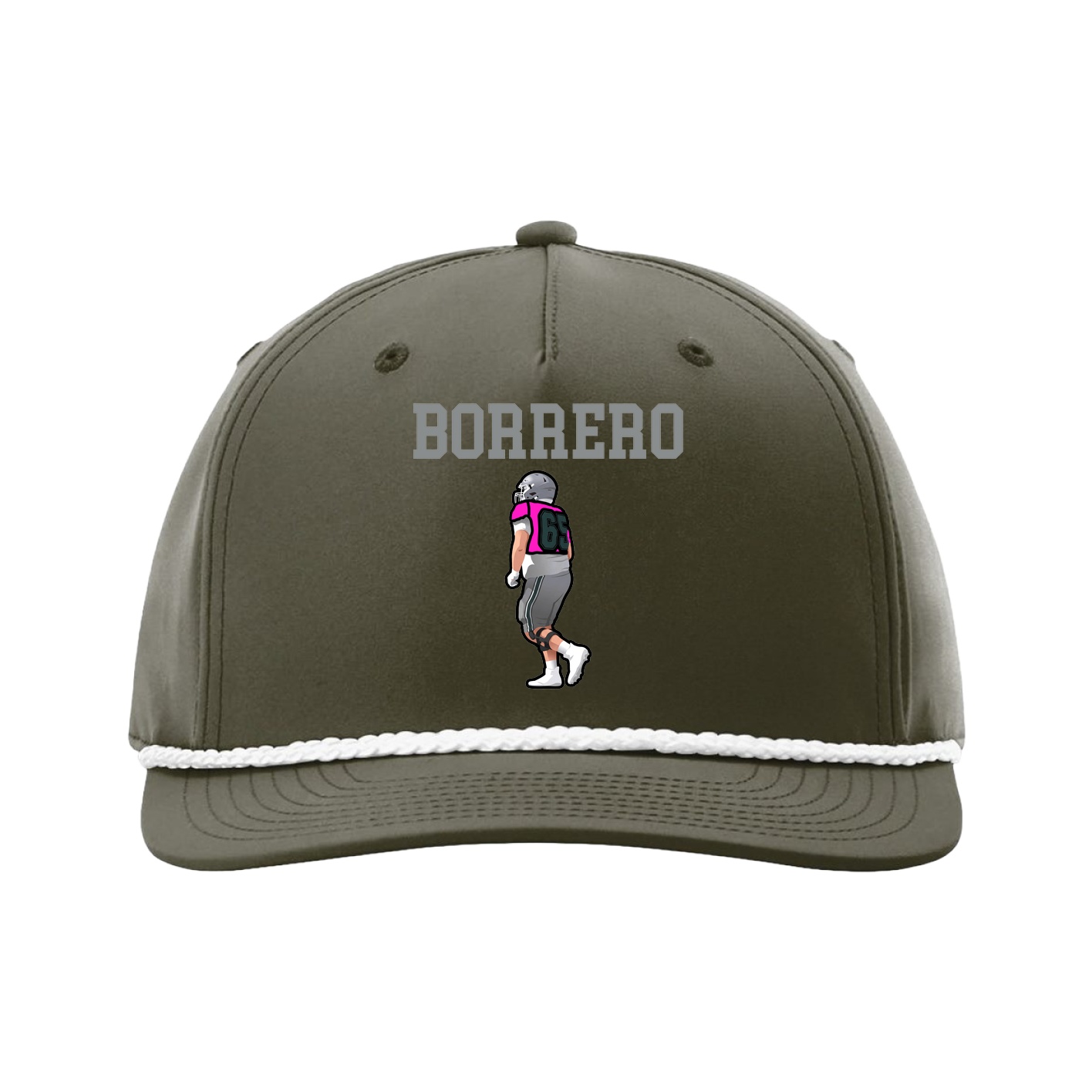 Five-Panel Classic Rope Cap — Shirsey in Green
