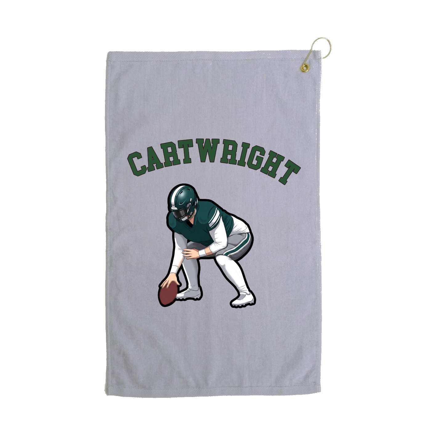 Golf Towel — Shirsey Arch in Grey