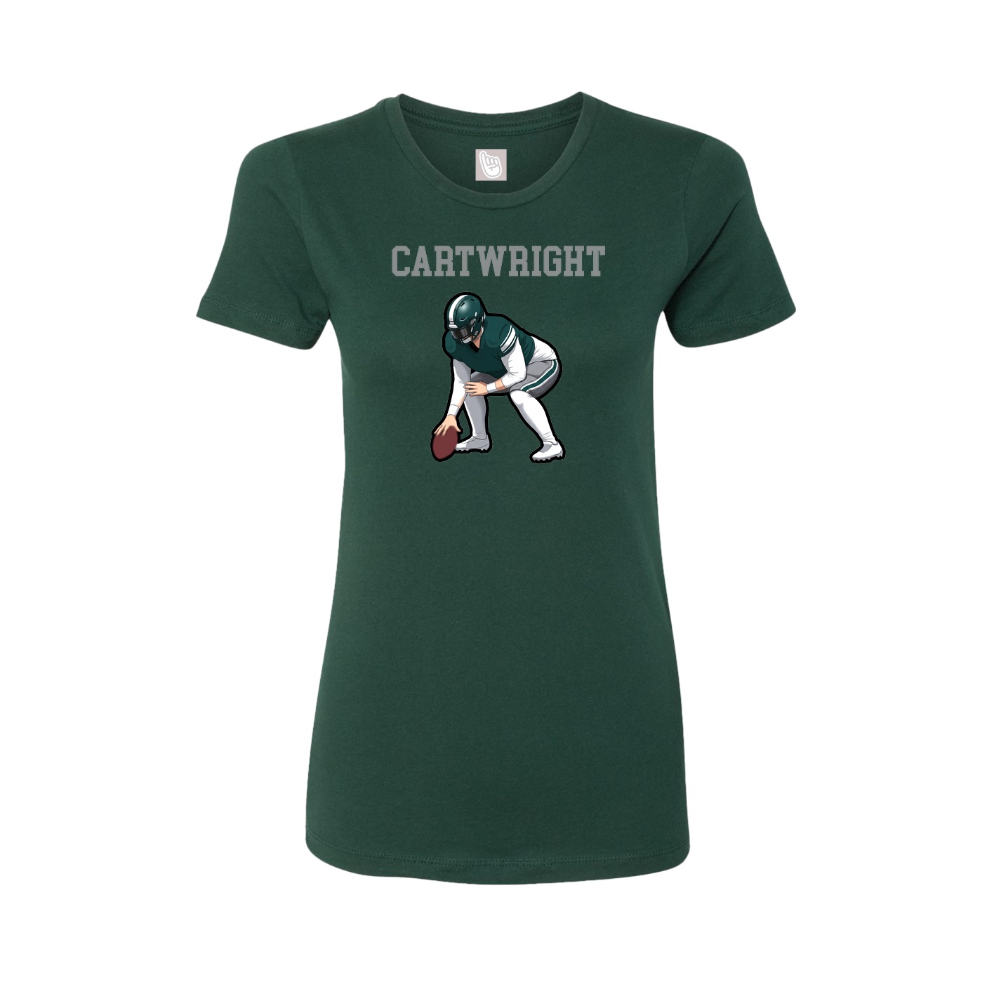 Fitted Women's Tee — Shirsey in Green