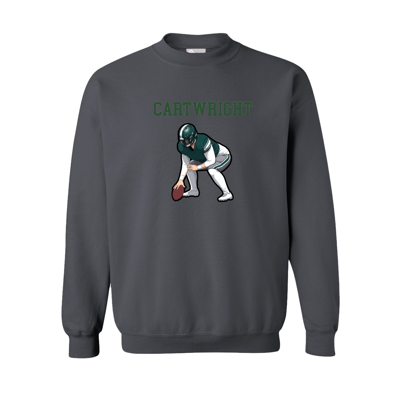 Fleece Crew — Shirsey in Grey