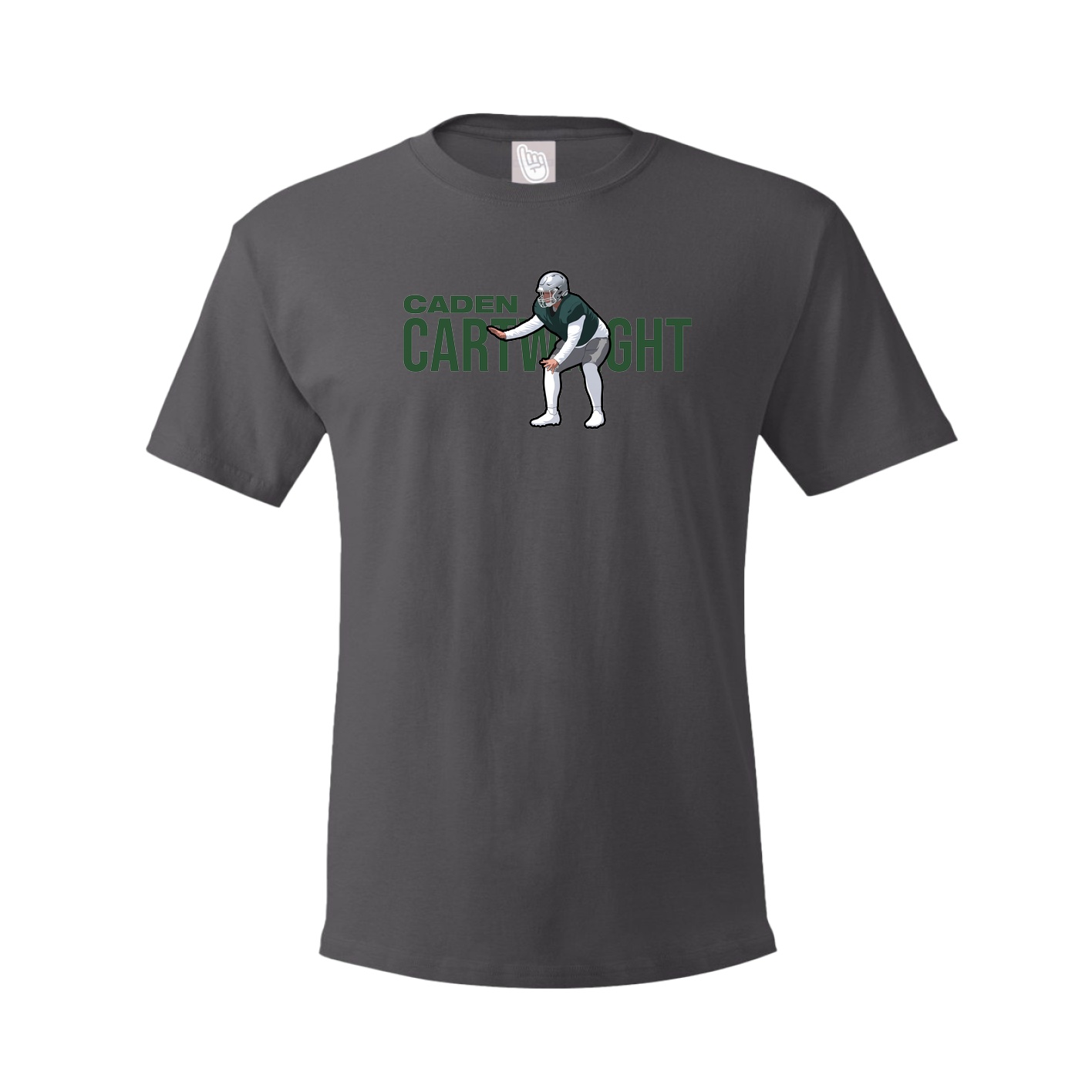 Tee — Player Name in Grey