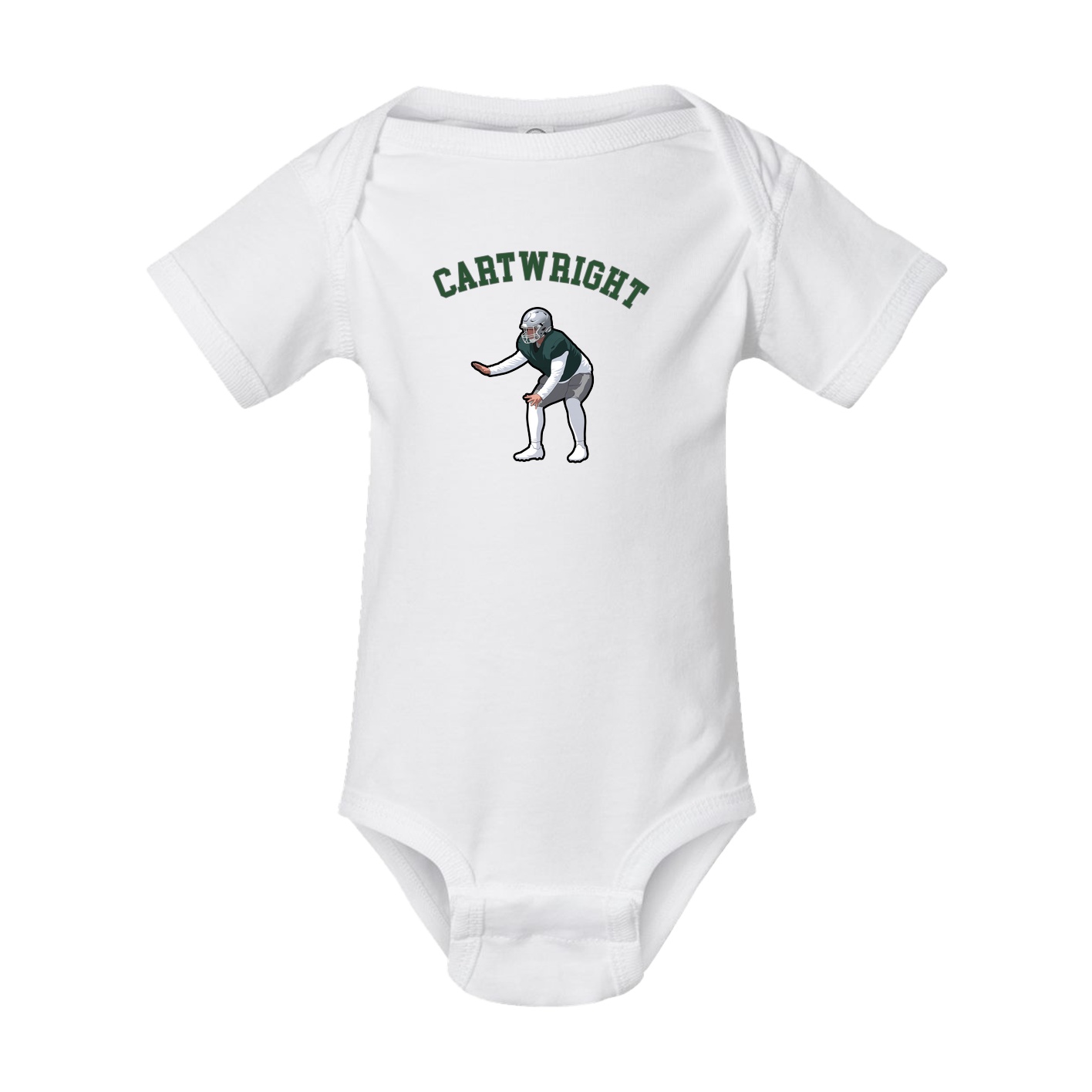 Baby Onesie — Shirsey Arch in White
