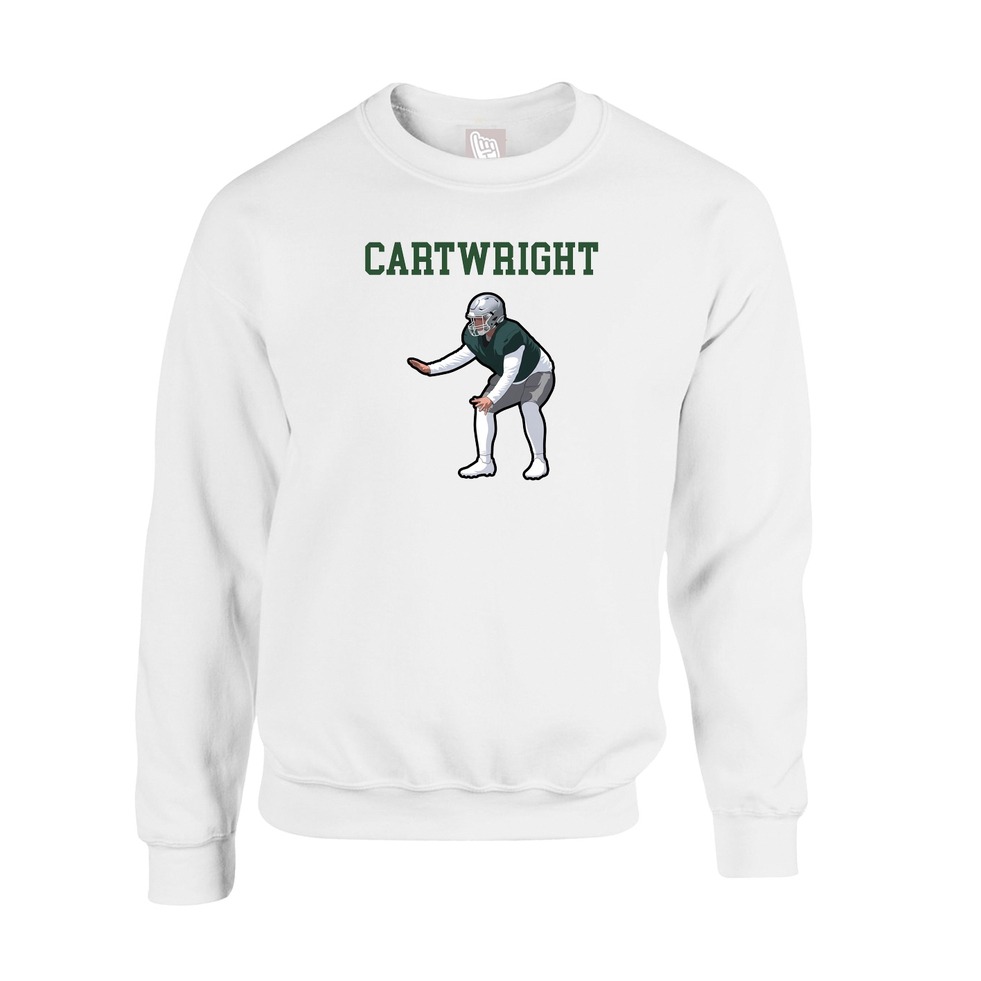 Fleece Crew — Shirsey in White