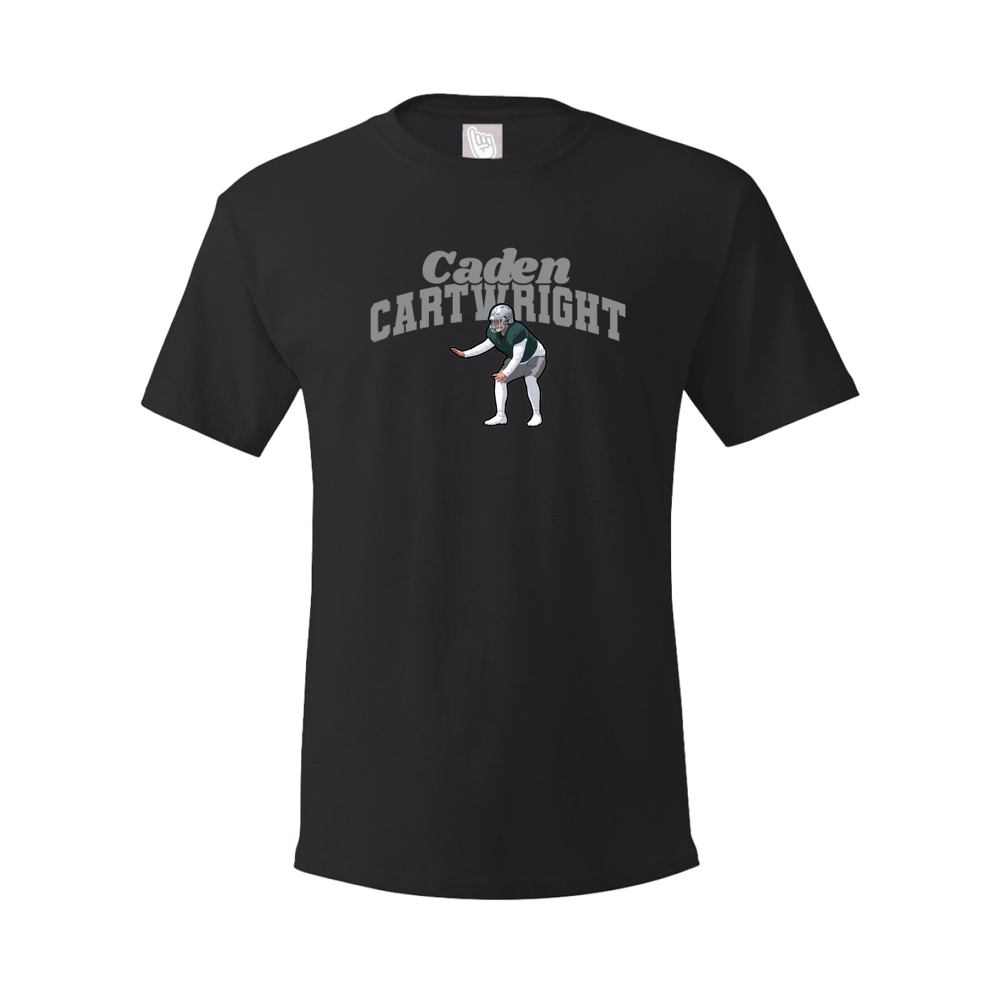 Tee — Signature Arch in Black