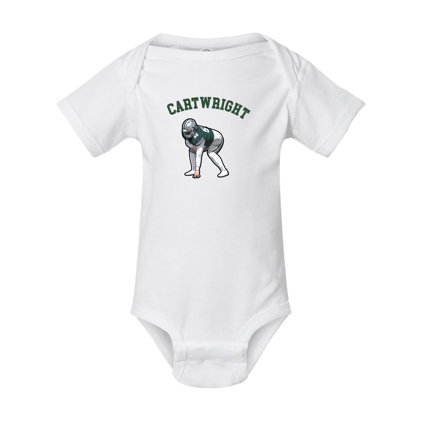 Baby Onesie — Shirsey Arch in White