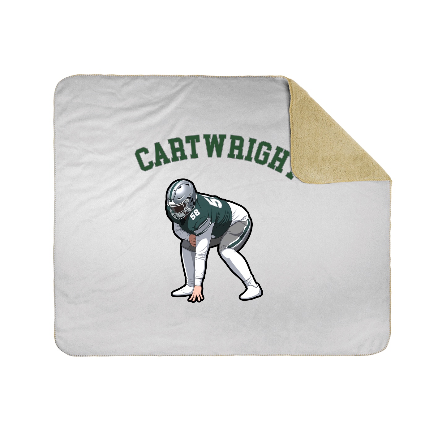 Throw Blanket — Shirsey Arch in White
