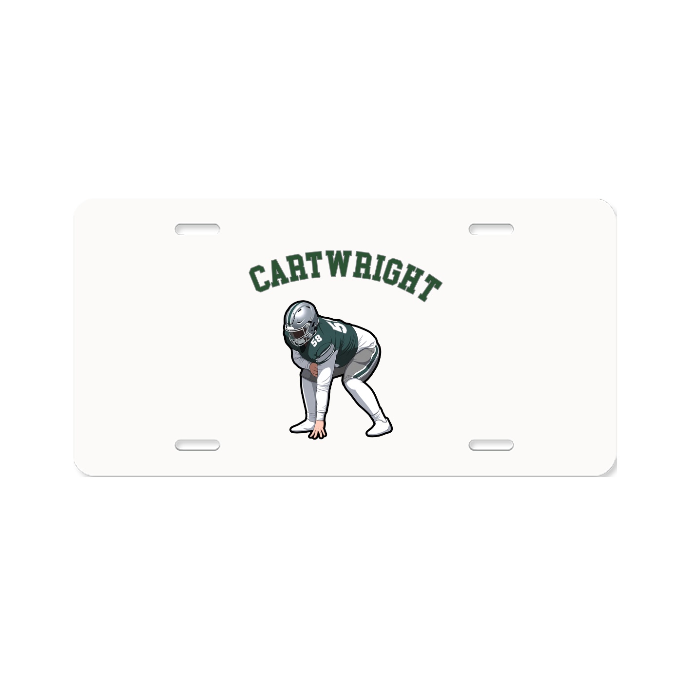 License Plate — Shirsey Arch in Classic