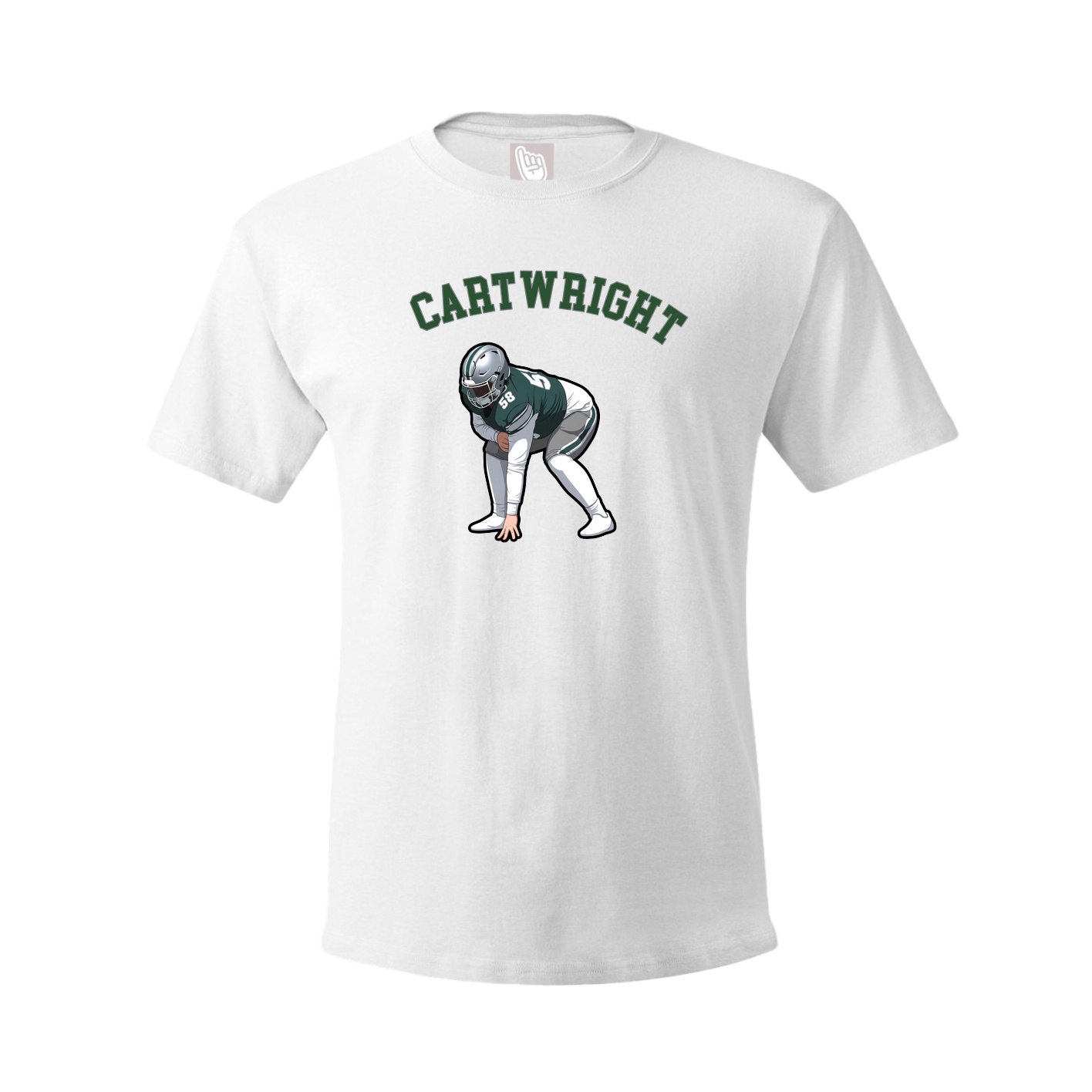 Tee — Shirsey Arch in White