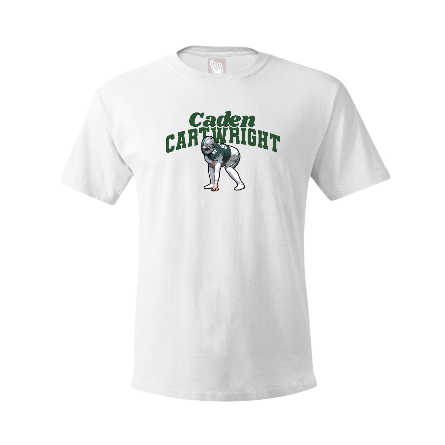 Youth Tee — Signature Arch in White
