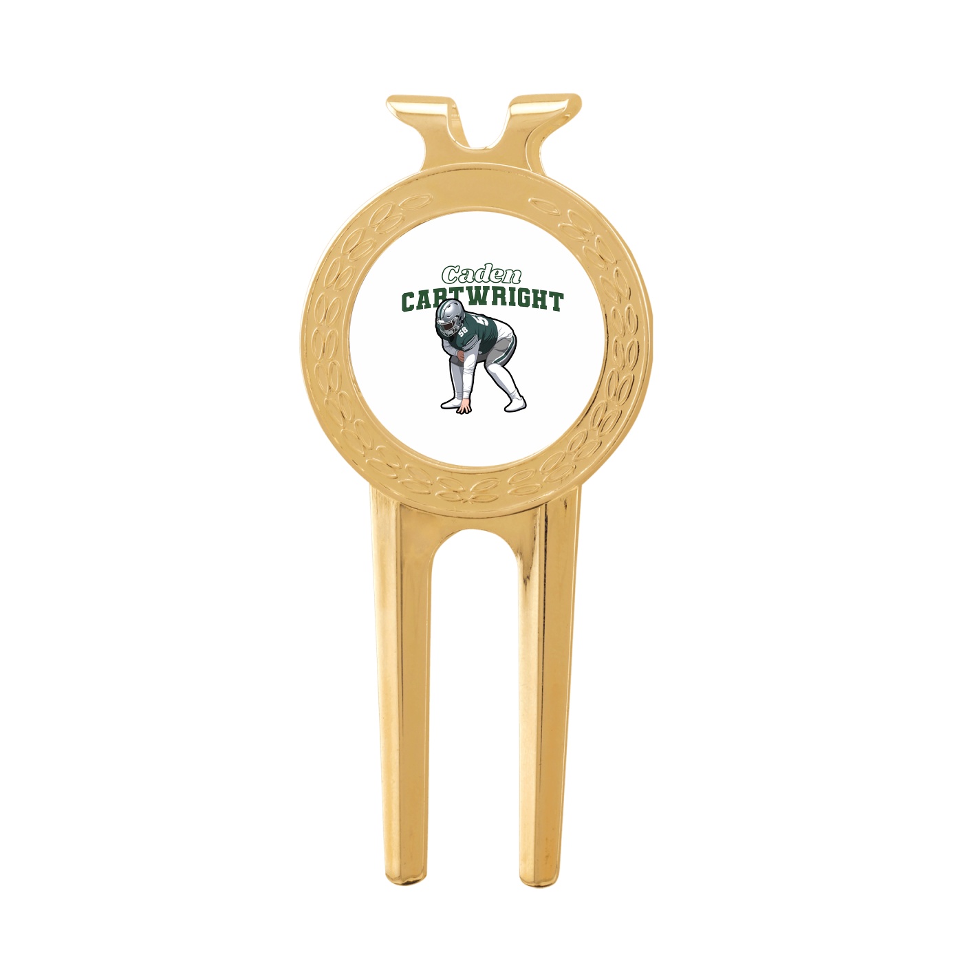 Divot Tool with Ball Marker — Name Arch in Classic