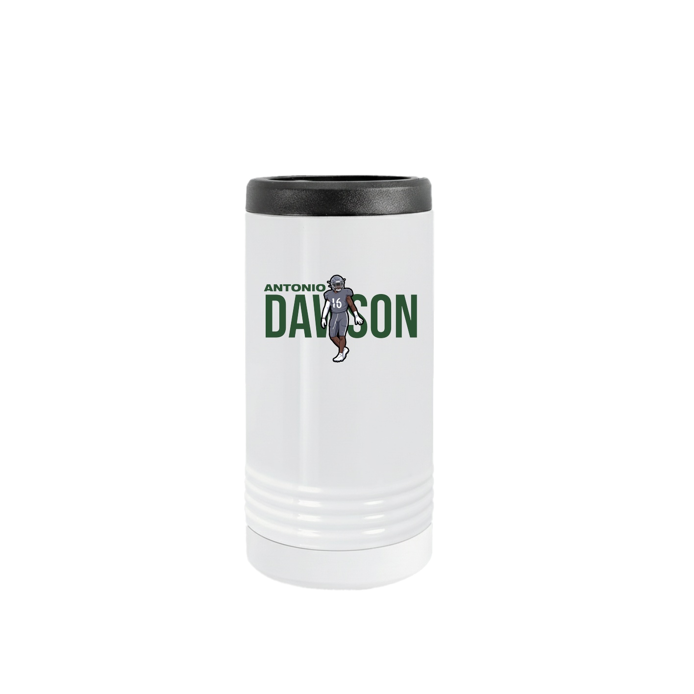 Slim Beverage Holder — Player Name in White