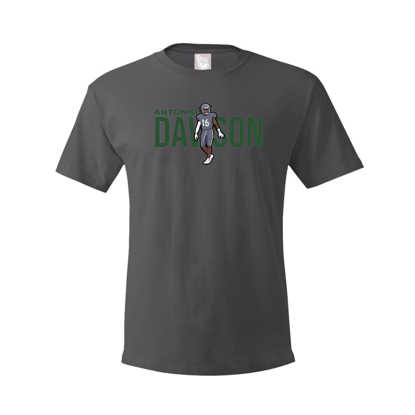 Tee — Player Name in Grey