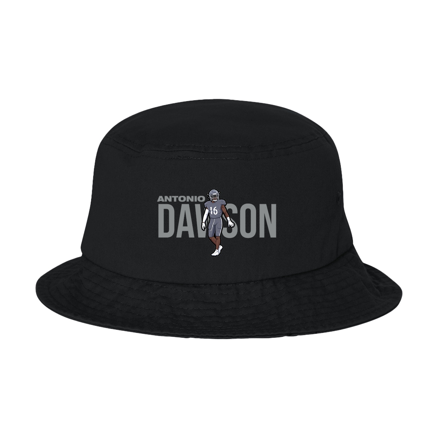 Bucket Cap — Player Name in Black