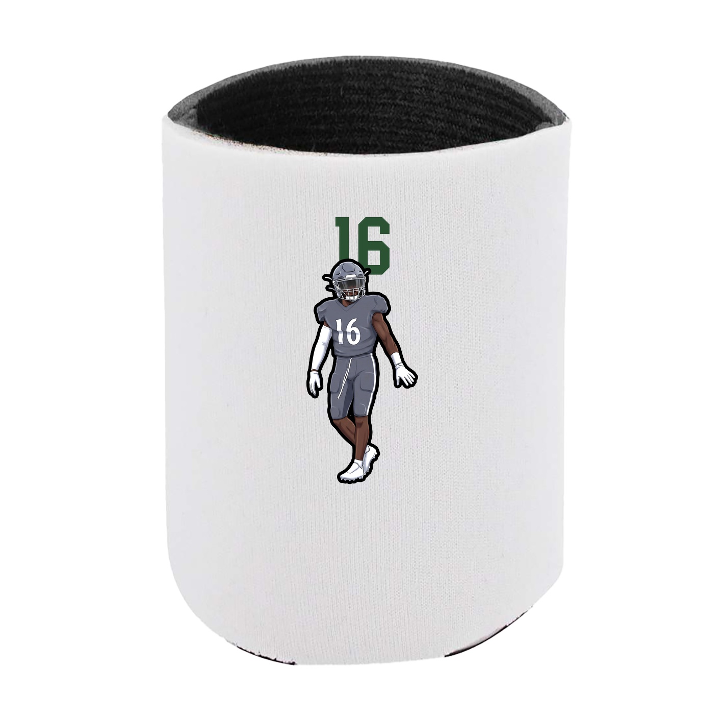 Can Holder — Number Top in White
