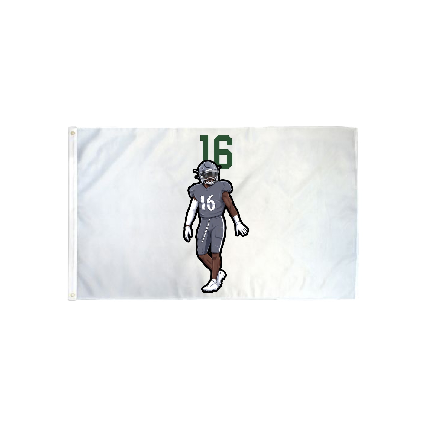 3x5 Flag — Number Top in Classic