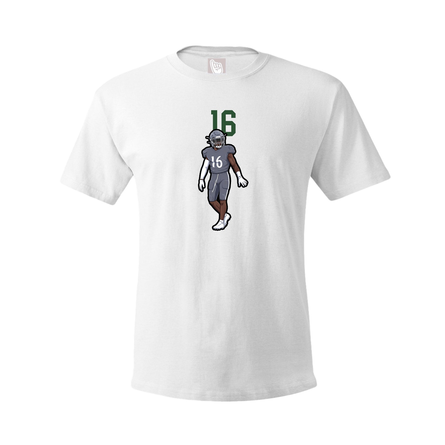 Tee — Number Top in White