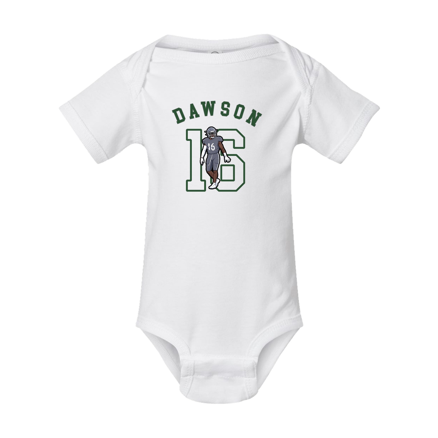 Baby Onesie — Shirsey Arch in White