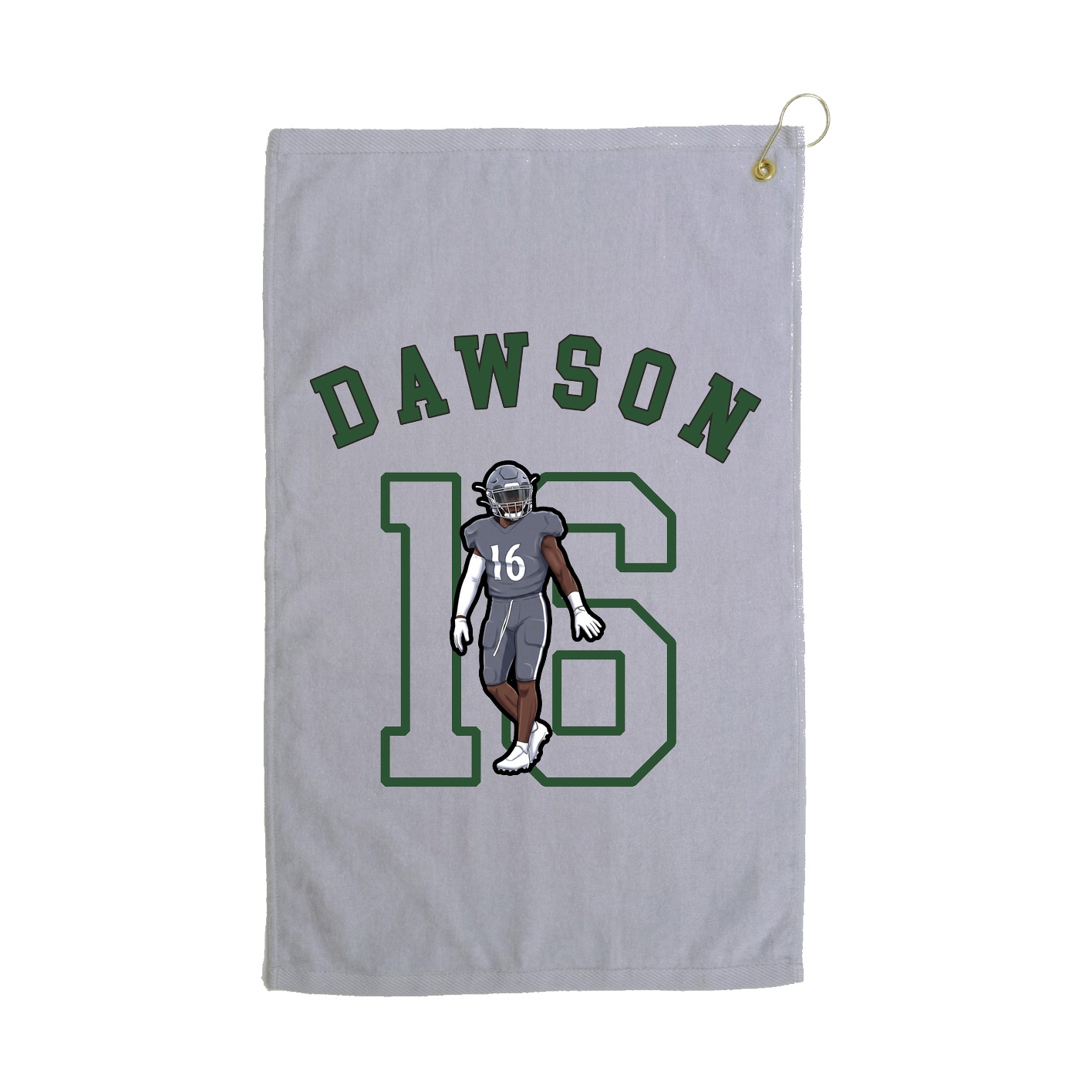 Golf Towel — Shirsey Arch in Grey