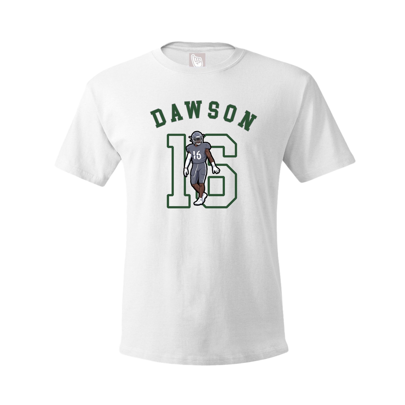 Youth Tee — Shirsey Arch in White