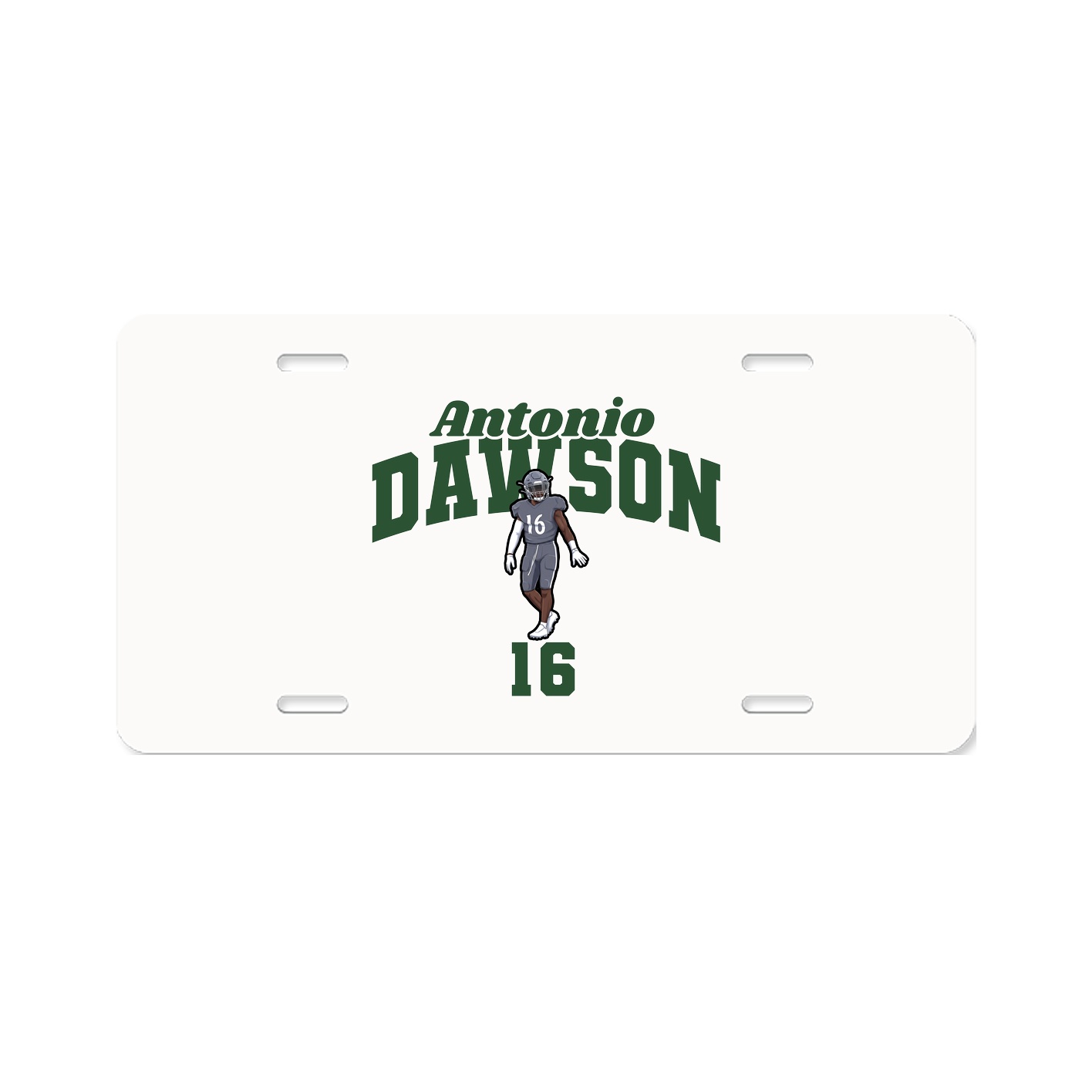 License Plate — Signature Arch in Classic