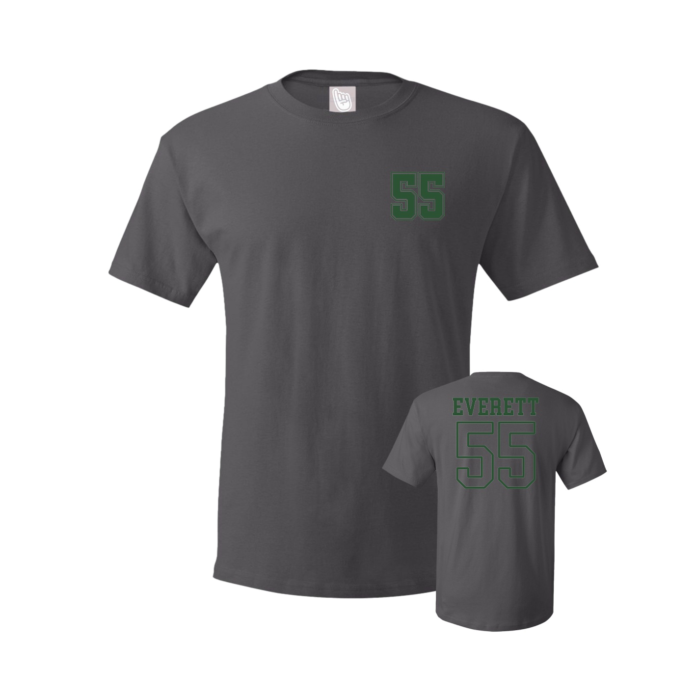 Tee — Chest Back in Grey
