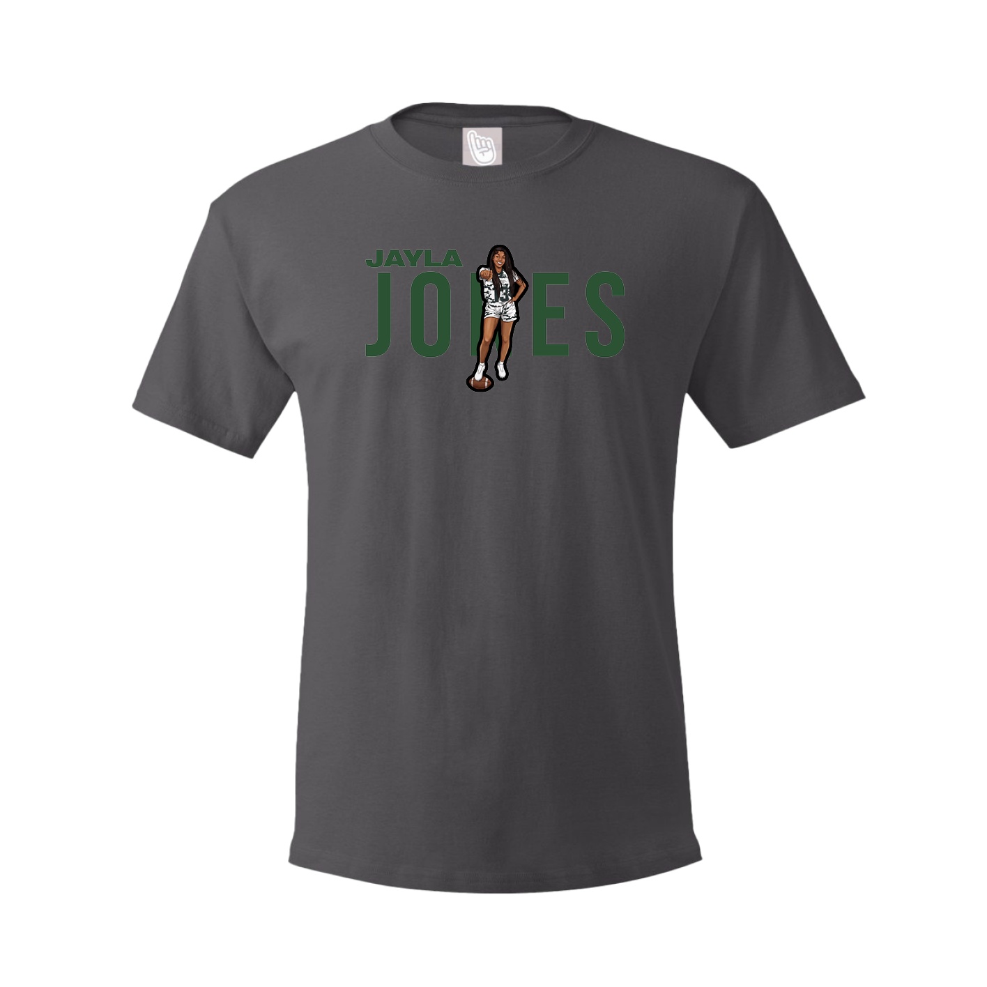 Tee — Player Name in Grey