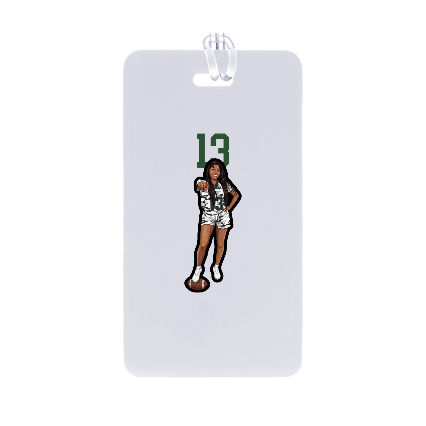 Bag Tag — Number Top in Classic