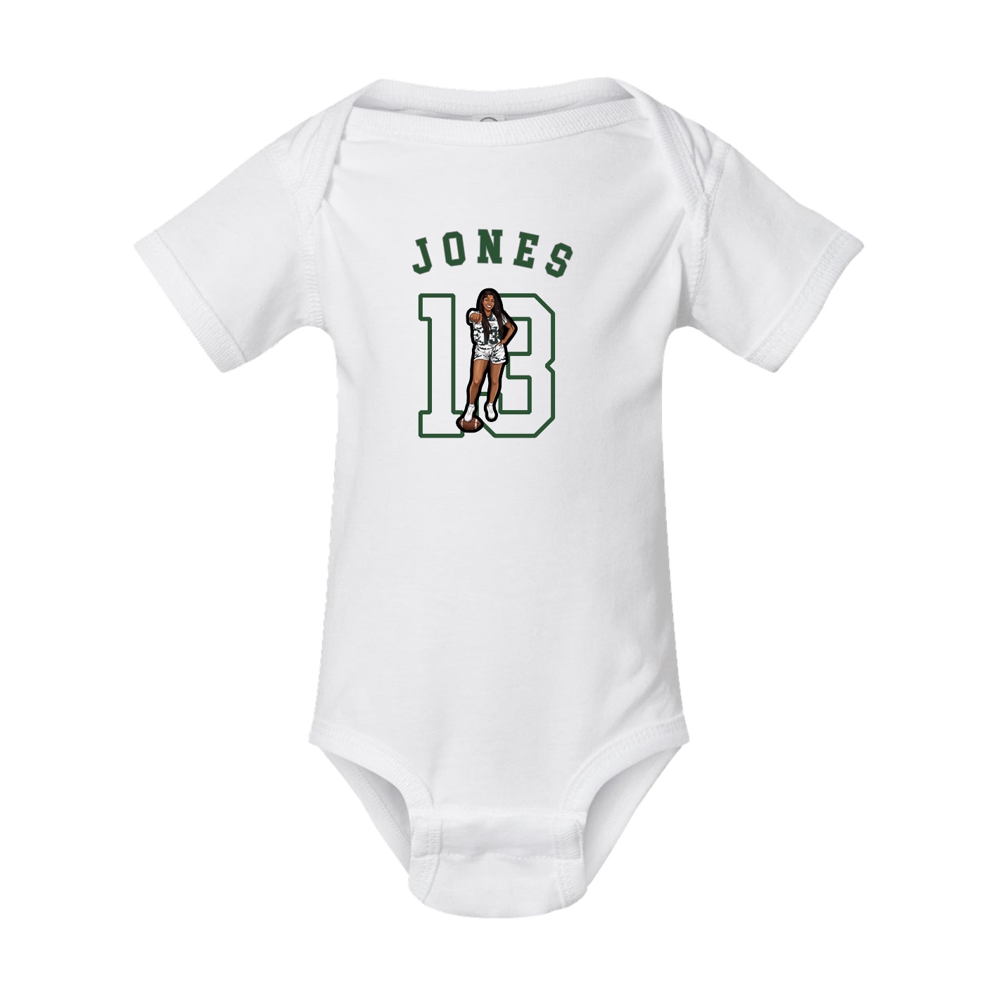 Baby Onesie — Shirsey Arch in White
