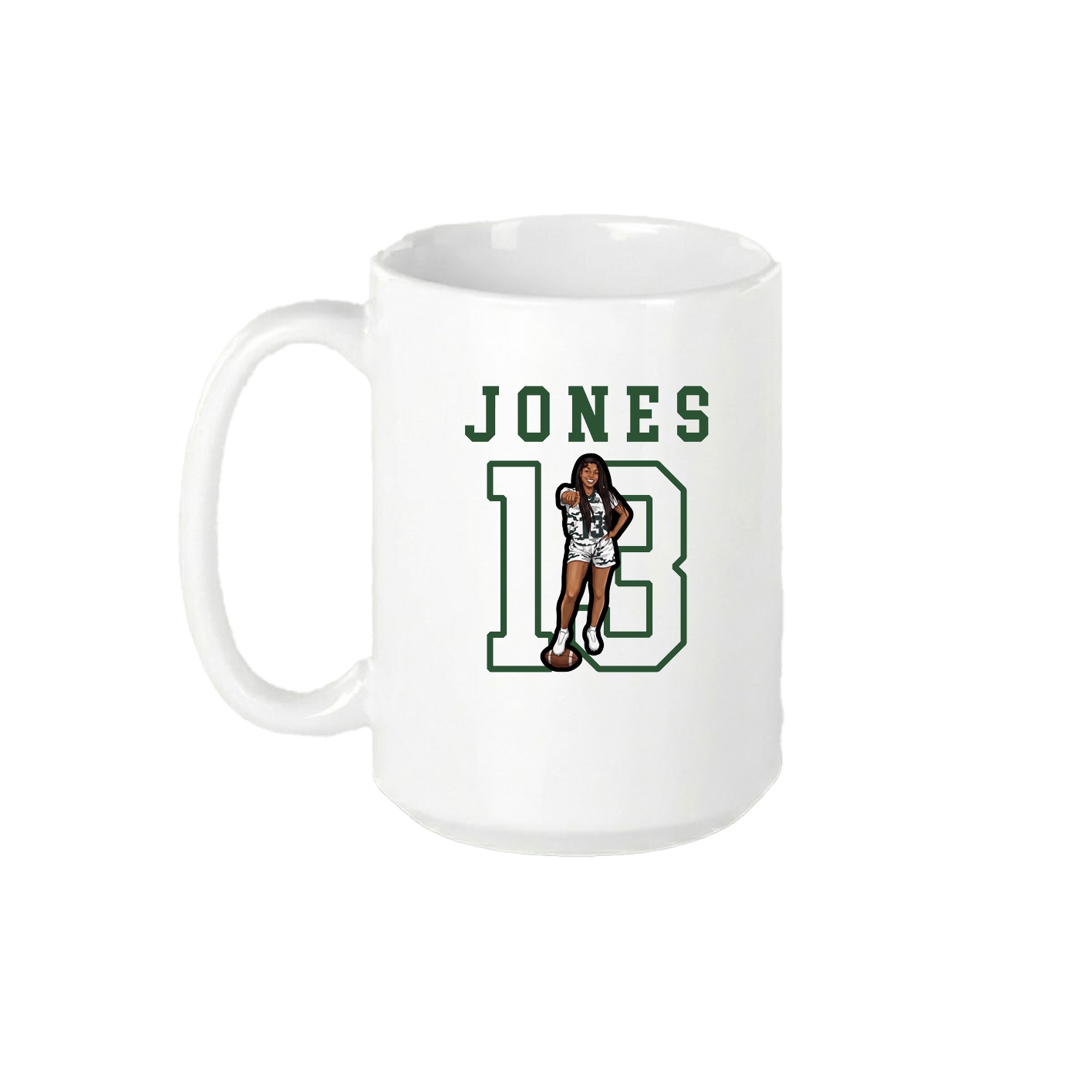 15oz Coffee Mug — Shirsey in White
